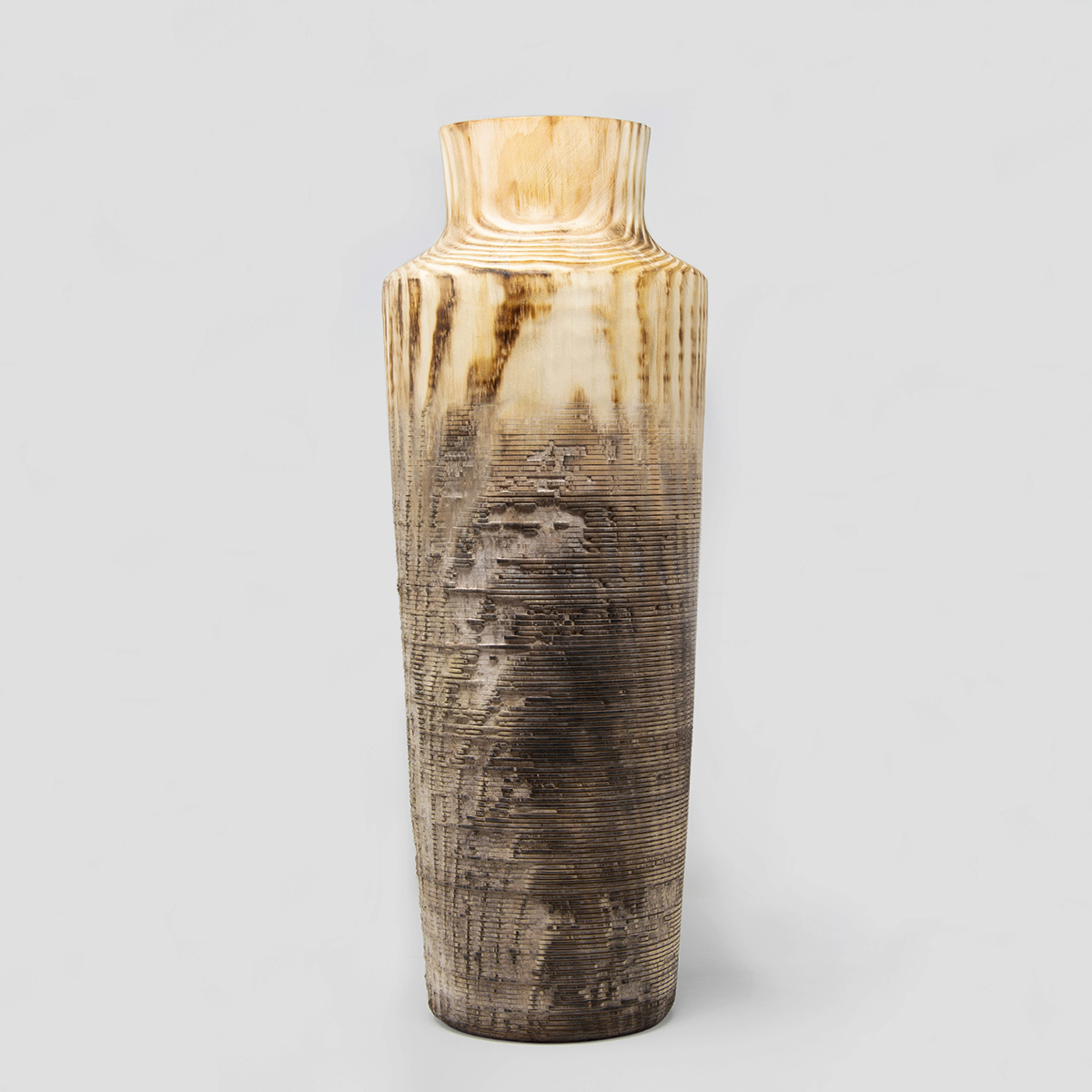 Vaso in legno Alberi tall by Hands on Design
