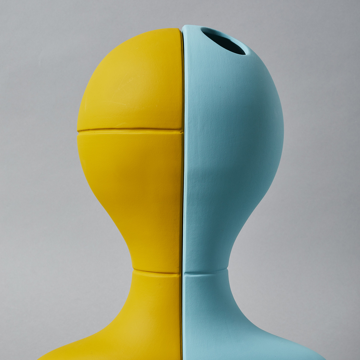 Vaso scultura Testa Mannequin He by Le Morandine 