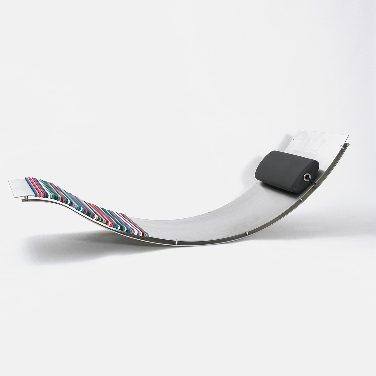 Chaise longue design Rolling by Roberto  Monte