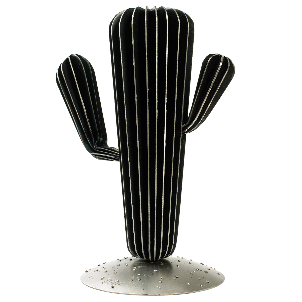 Scultura in metallo Cactus
