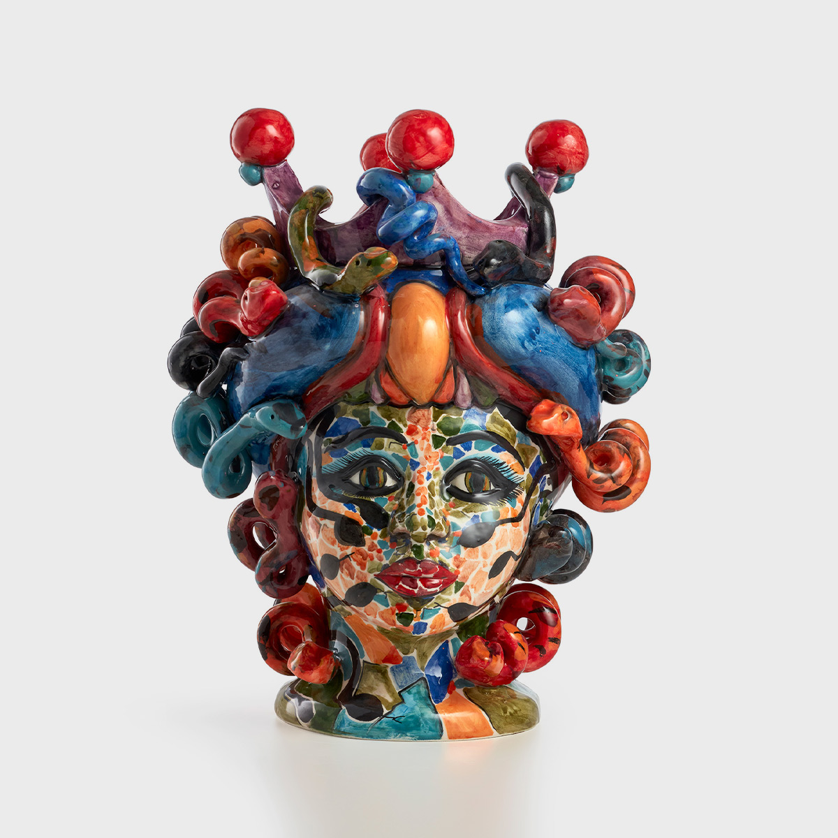 Scultura in ceramica Medusa by Artefice Atelier