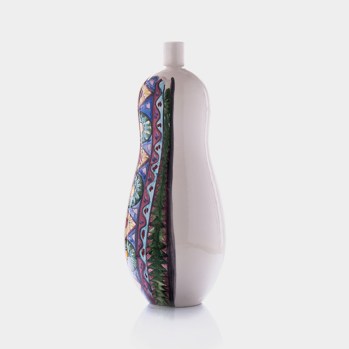 Bottiglia in ceramica Carretto curve S by Artefice Atelier