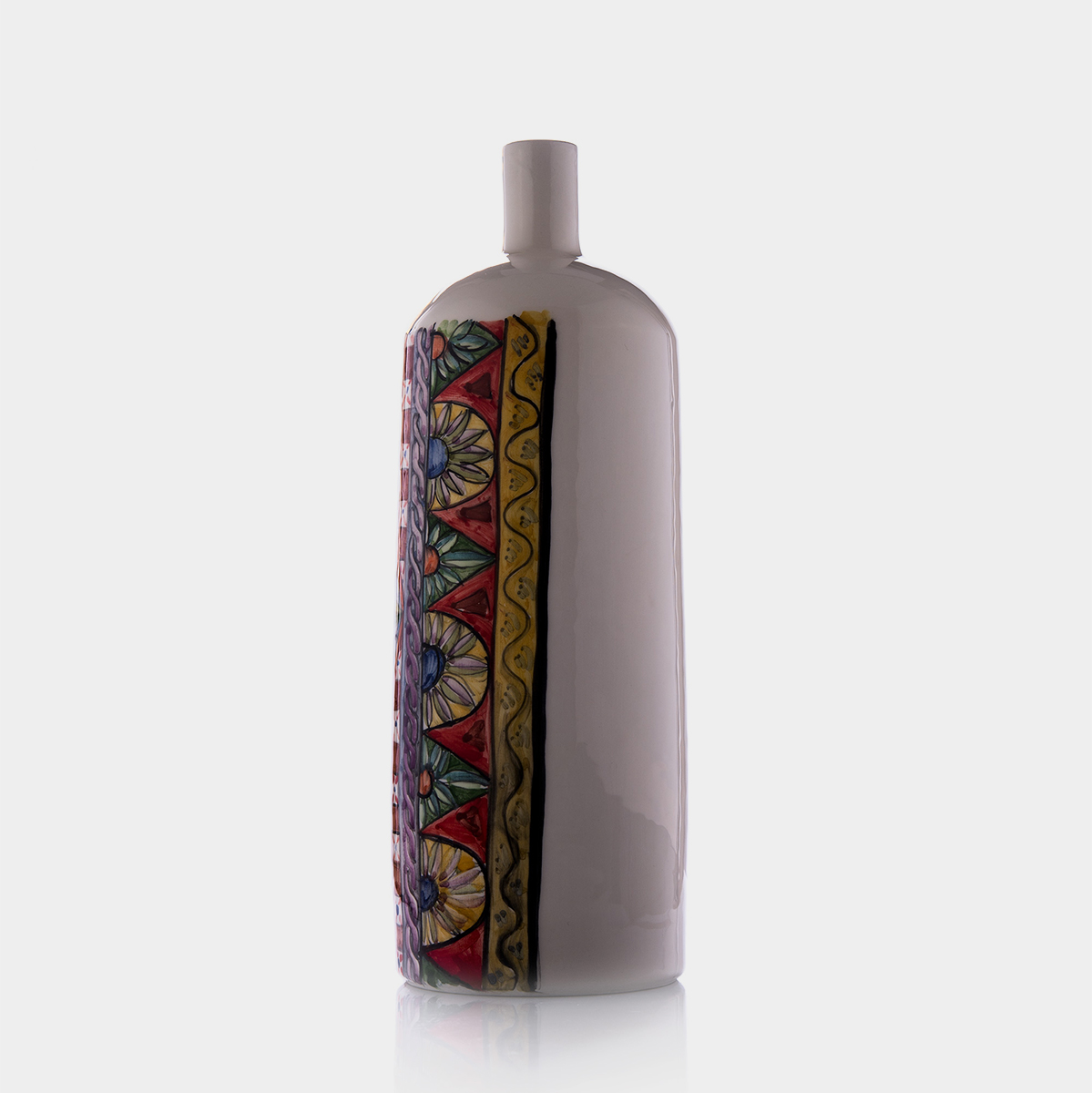 Bottiglia in ceramica Carretto liscia, M by Artefice Atelier