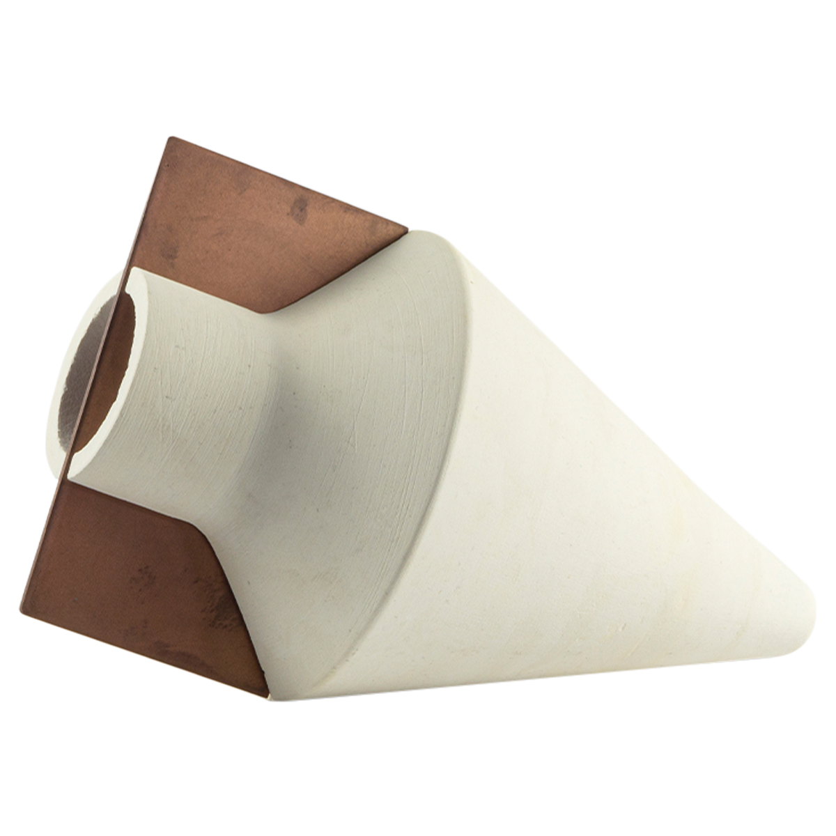 Vaso design Anfora, bianco by Gumdesign