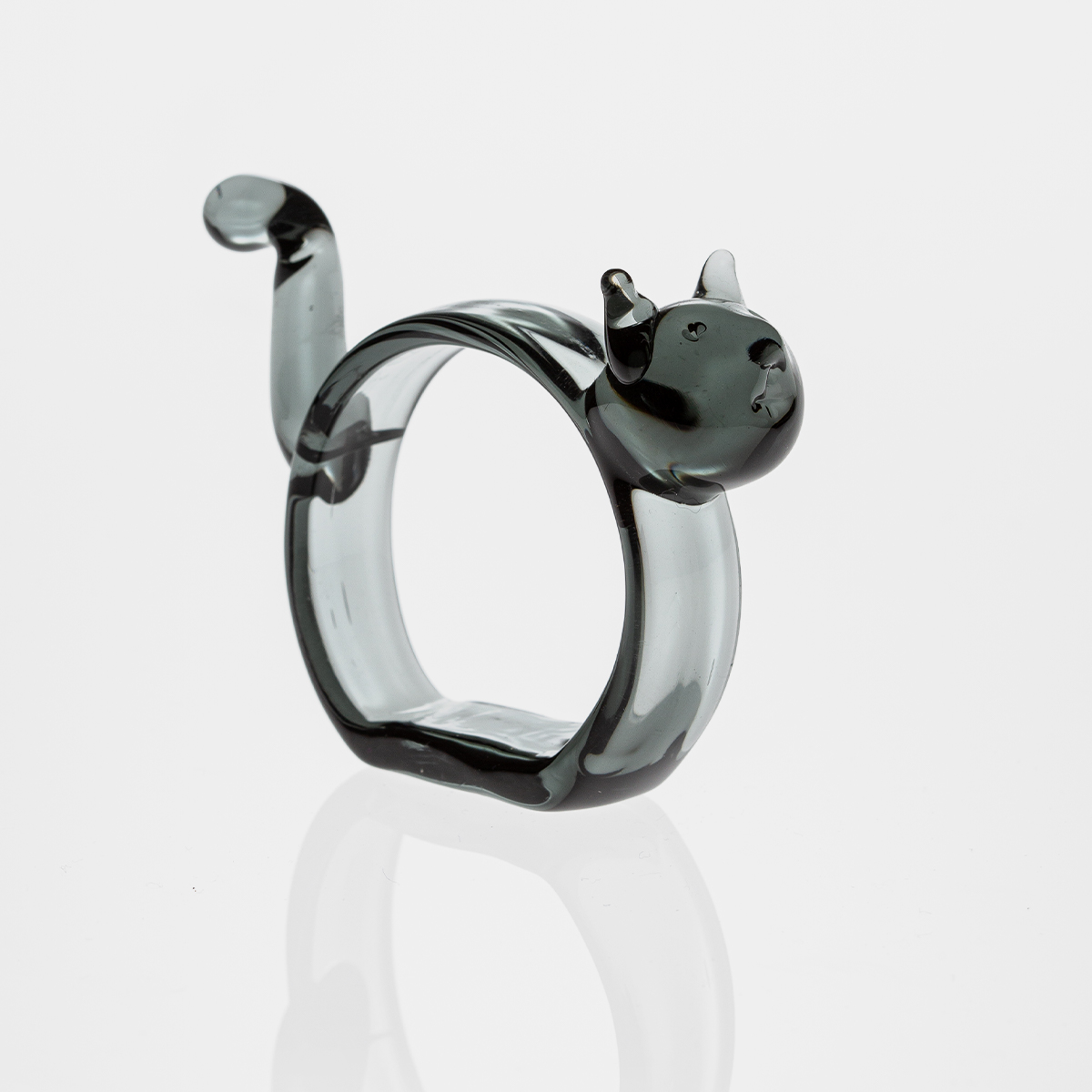 Set 6 anelli portatovaglioli Courtyard Animals by Casarialto