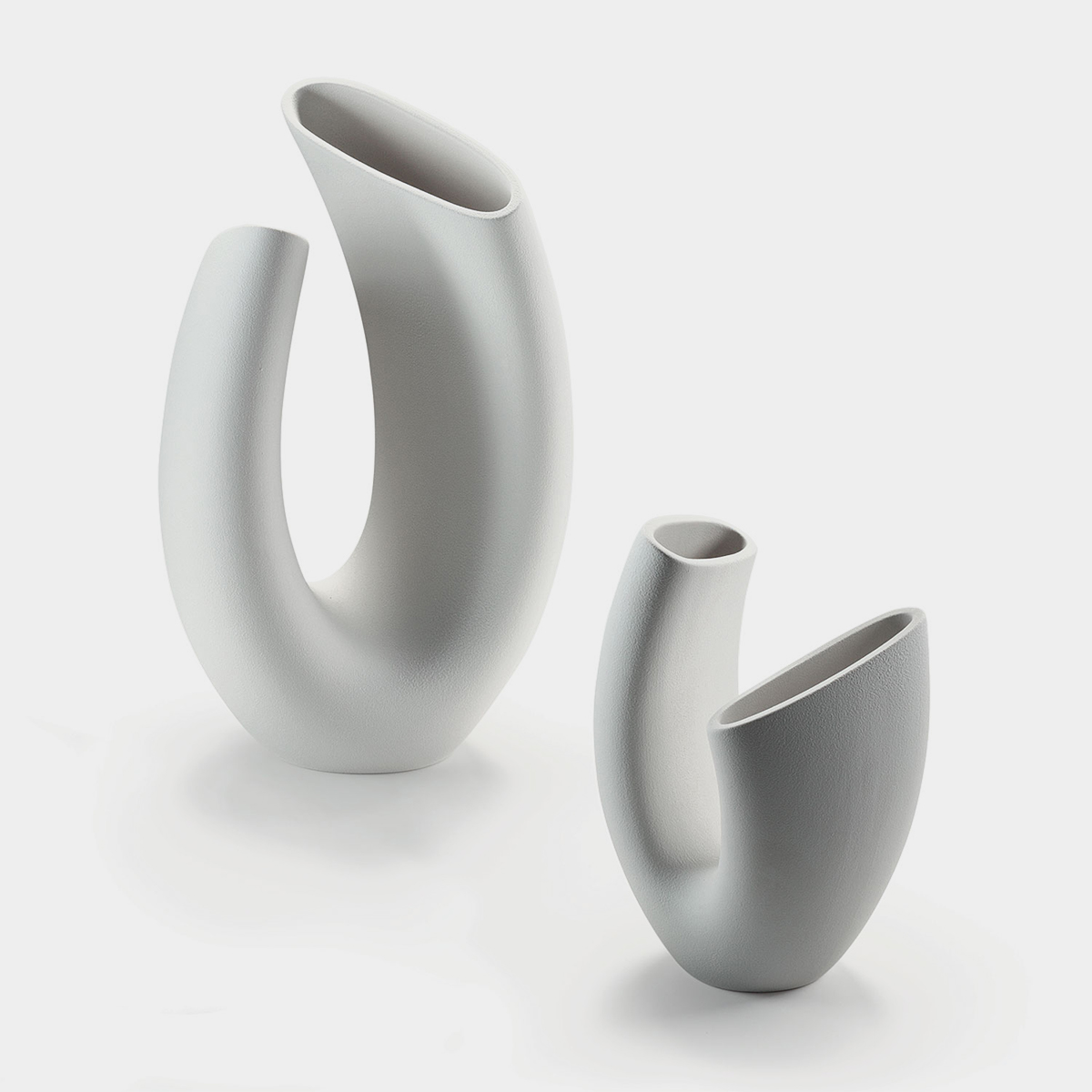 Vaso design Anemone, caolino |  M by Lineasette