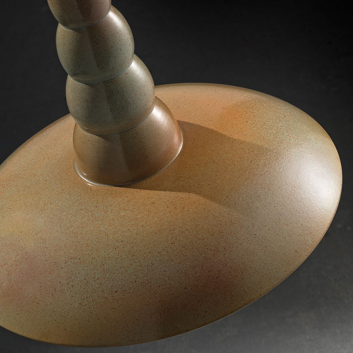 Lampada a sospensione Vague Vintage II, sfumato ruggine by Ferroluce