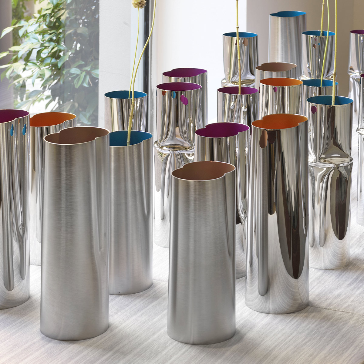 Vaso Bambù Color, zafferano |  M by Mesa Design