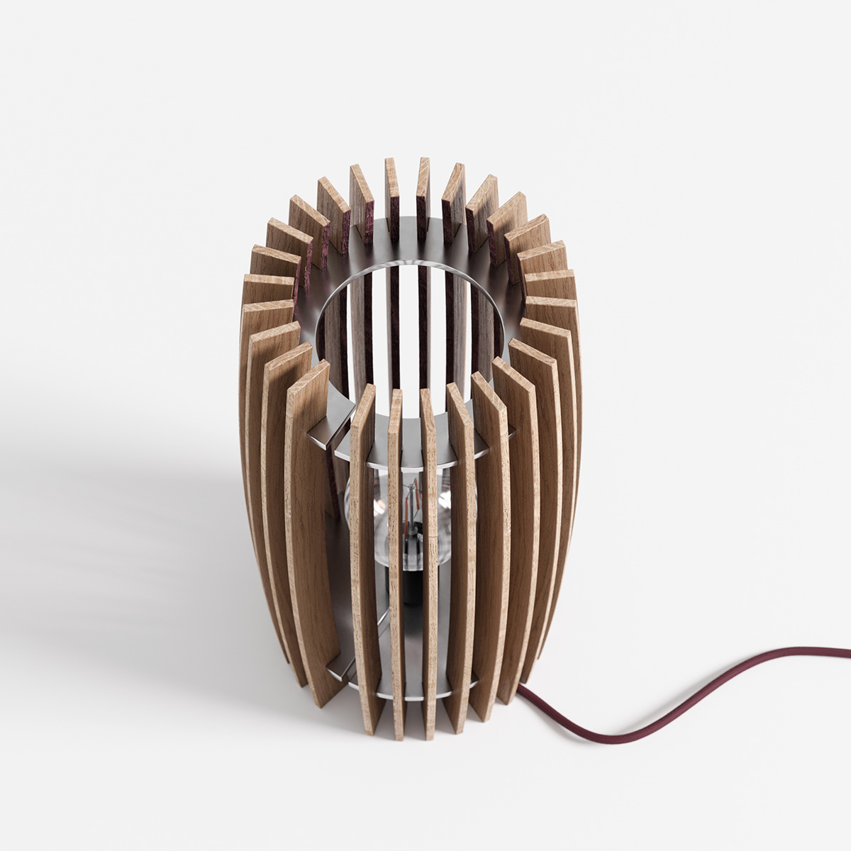 Lampada in legno Flussio by Winetage