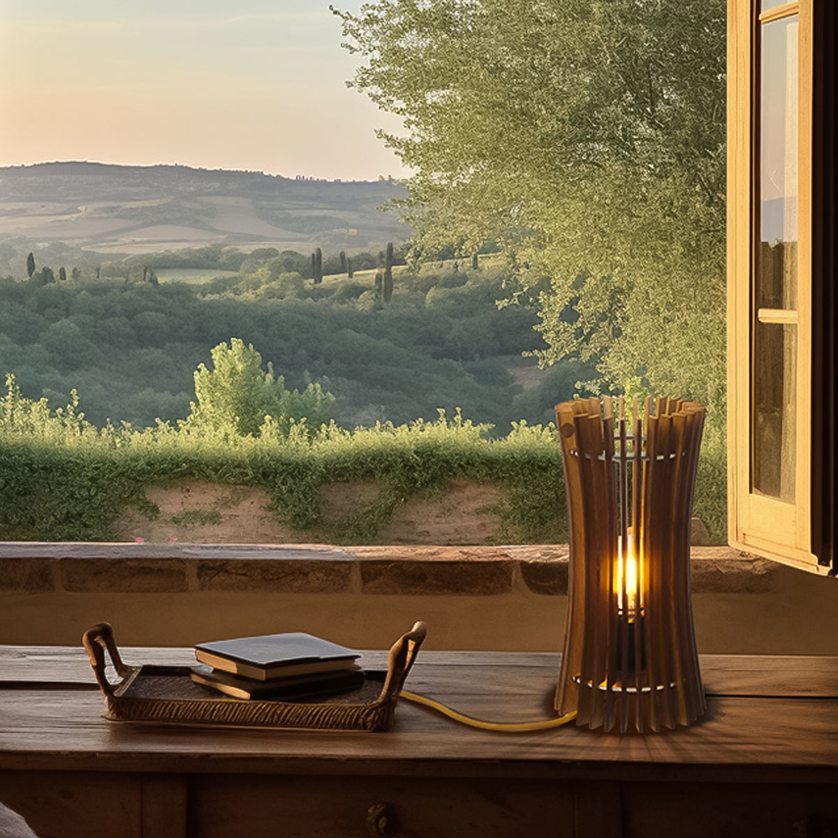 Lampada da tavolo Nuri by Winetage