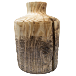 Vaso in legno Alberi short by Hands on Design
