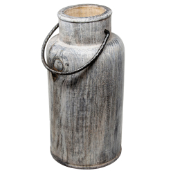Vaso in legno Grassland tall