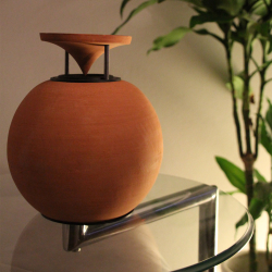  Speaker in terracotta Zefira Natural by Dedalica