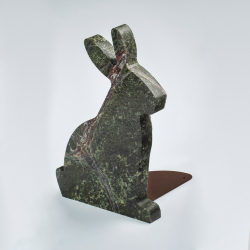Fermalibri design Bunny sinistro   , verde alpi by Kimano Design