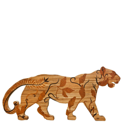 Scultura in legno Tiger