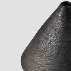 Vaso in legno Vulcani M by Hands on Design