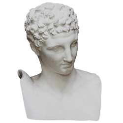 Busto in gesso Ermes