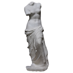 Statua in gesso Venere di Milo