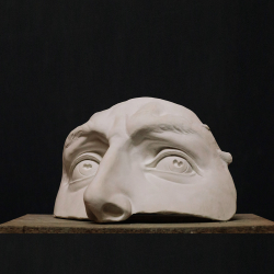 Maschera in gesso Occhi del David by Studio Galleria Romanelli