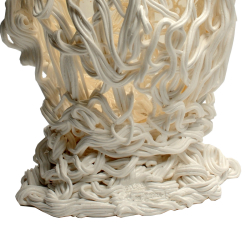 Vaso in resina Spaghetti Special White   by Corsi Design