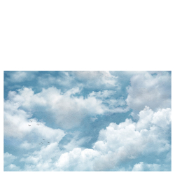 Rivestimento per pareti Painting Clouds