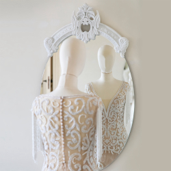 Specchio da parete Neo Baroque Mask by Kimano Design