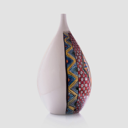 Bottiglia in ceramica Carretto goccia M by Artefice Atelier