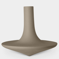 Vaso in ceramica Trottola, ruggine by Lineasette