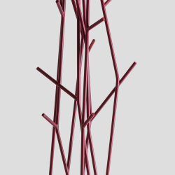 Appendiabiti design Latva, rosso by Covo