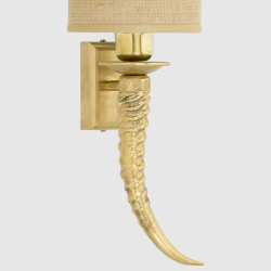 Lampada da parete Horn by Il Bronzetto