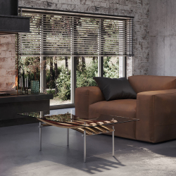 Tavolino rettangolare Vinci by Winetage