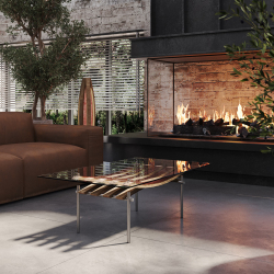 Tavolino rettangolare Vinci by Winetage