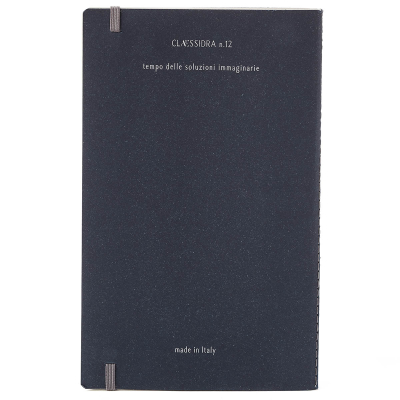 Quaderno "Tempo delle soluzioni immaginarie", blu |  puntini by Aerial Design