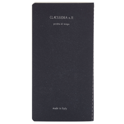  Quaderno tascabile Perdita di tempo, grigio scuro by Aerial Design