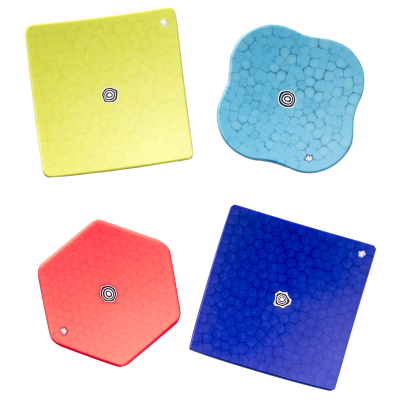 Set 4 piatti Mamezara Pastello