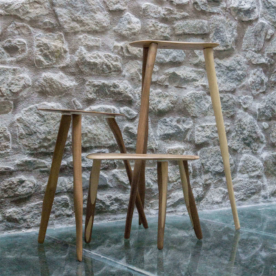 Set 3 tavolini Unstable by Tommaso Garavini
