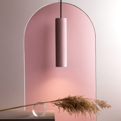 Lampada da soffitto Cromia L, rosa by Plato Design