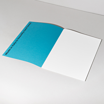Quaderno appunti Notebook Basic Blue, L by Rubbettino