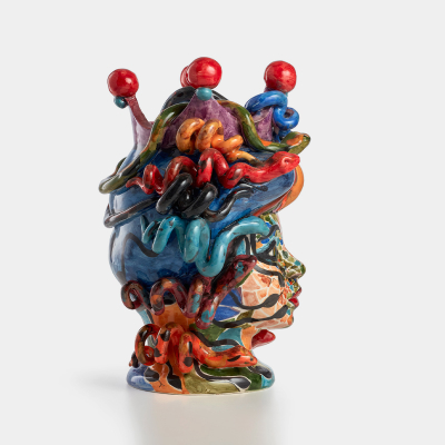 Scultura in ceramica Medusa by Artefice Atelier