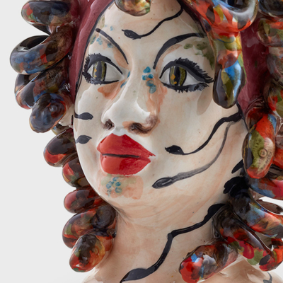 Scultura in ceramica Medusa 2 by Artefice Atelier