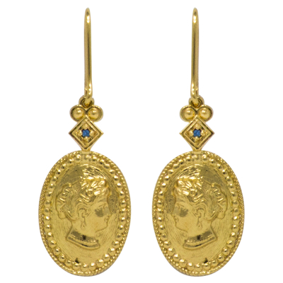 Orecchini con pendenti Cleopatra