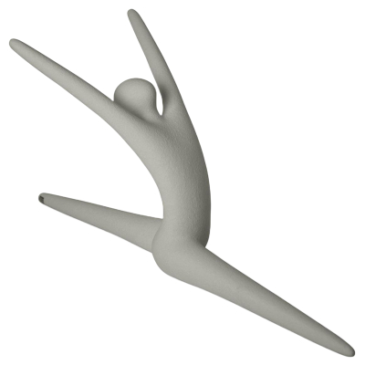 Scultura contemporanea Ginnasta 1