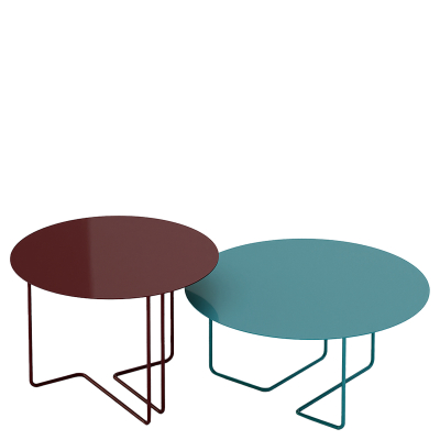 Set 2 tavolini design Ferro 3