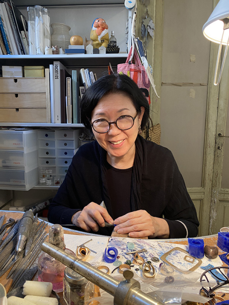 Natsuko  Toyofuku, gioielli contemporanei disegnati a mano - Milano