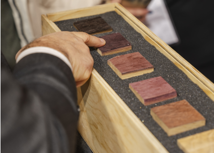 Winetage, arredi made in italy con upcycling del rovere - Brianza