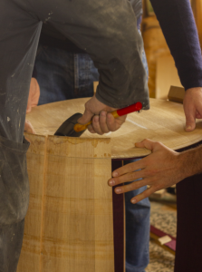 Winetage, arredi made in italy con upcycling del rovere - Brianza